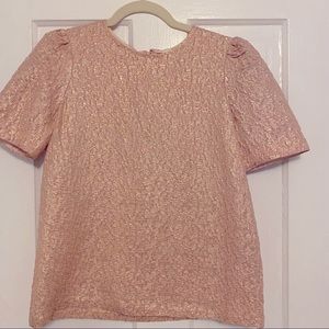 Kate Spade New York metallic top